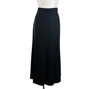 full length vintage Howard Wolf black maxi skirt.